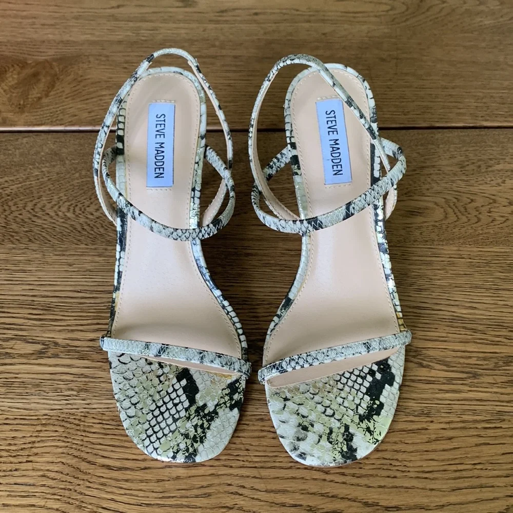 STEVE MADDEN snake print heel - Picture 2 of 5